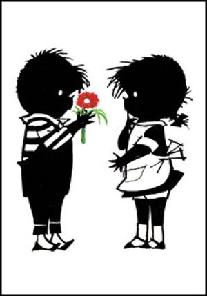 Jip en Janneke met bloem, Fiep Westendorp