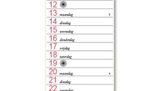 Bekking Notitiekalender 2014