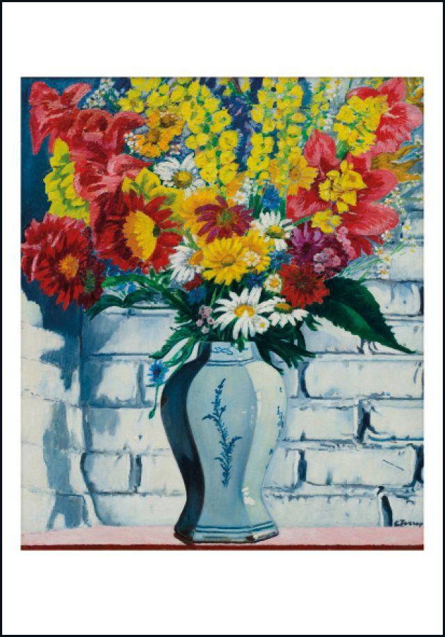Vaas met bloemen, Charley  Toopop, Museum MORE