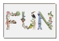 Koelkastmagneet: Art Alphabet, Fun, Joëlle Wehkamp, Rijksmuseum Amsterdam
