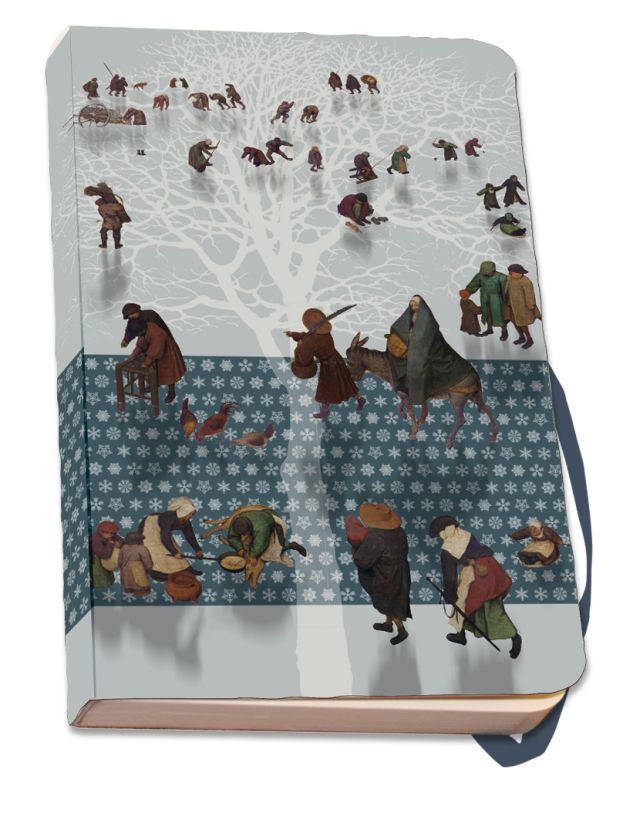 Notitieboek A6, zachte kaft: Volkstelling te Bethlehem, Pieter Bruegel, KMSK