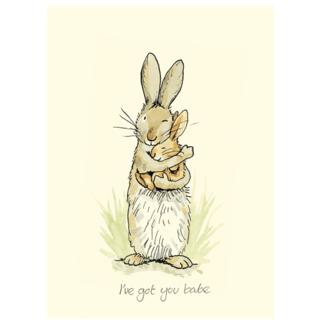 I’ve Got You Babe Card by Anita Jeram