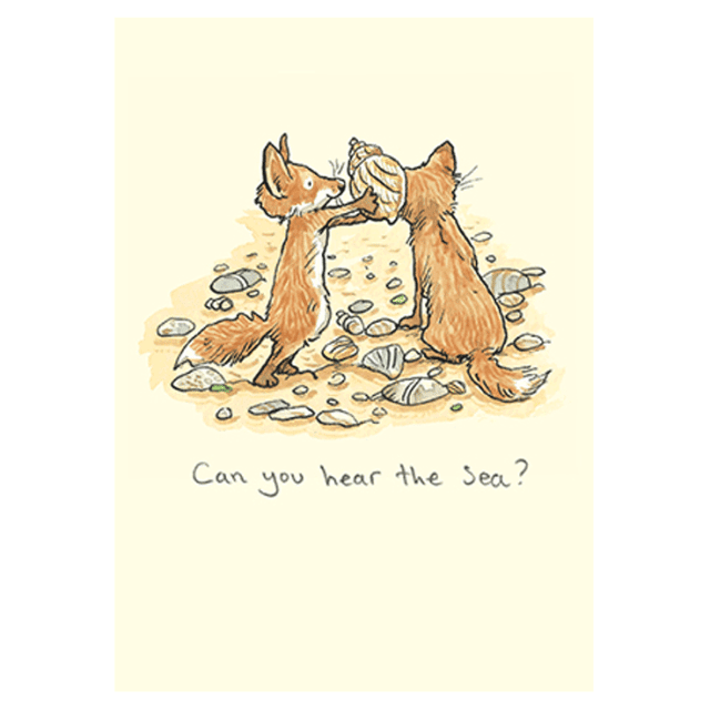 Can You Hear The Sea card by Anita Jeram
