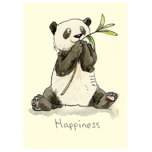 Happiness card by Anita Jeram