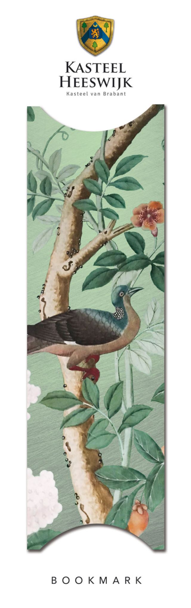 Chinees papier behang, Kasteel Heeswijk