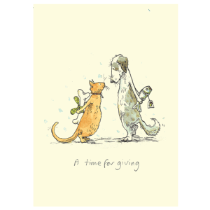 A Time For Giving Card by Anita Jeram