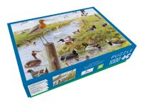 Puzzel (1.000 stukjes): Vogels, Elwin van der Kolk, Vogelbescherming Nederland - Natuurpunt