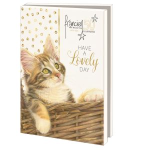 Kaartenmapje met env, groot: Have a lovely day, Francien van Westering