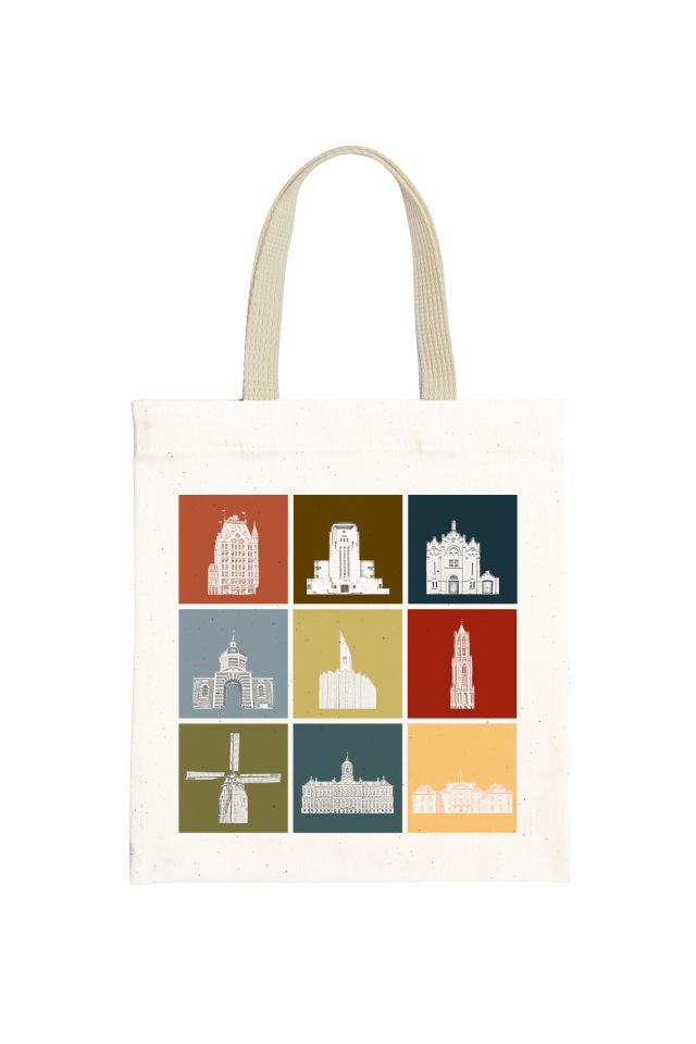 Tote bag: Nederland Monumentenland