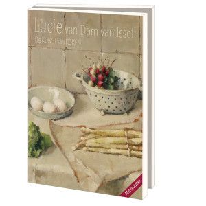 Kaartenmapje met env, groot: De kunst van koken, Lucie van Dam van Isselt