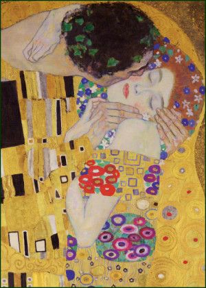 The Kiss, Gustav Klimt