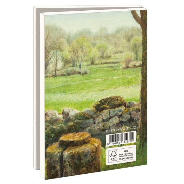 Kaartenmapje met env, klein: Colors of Nature, Gezien van de Riet