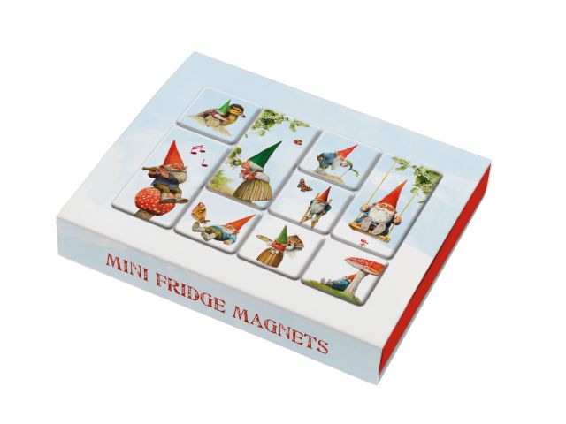 Set koelkastmagneetjes: Kabouter, Rien Poortvliet