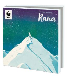 Kaartenmapje met env, vierkant: Rana, Marieke ten Berge, Wereld Natuurfonds