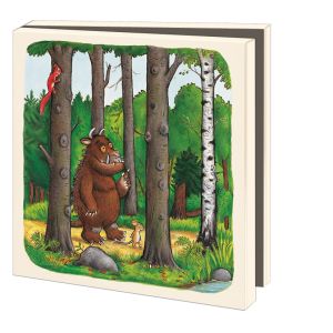 Kaartenmapje met env, vierkant: The Gruffalo, Julia Donaldson & Axel Scheffler