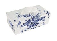 Tissuebox houder: Delft Blue, Rijksmuseum Amsterdam