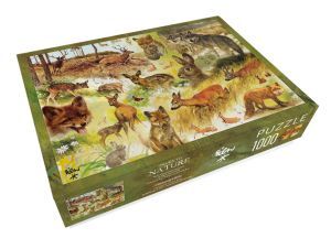 Puzzel (1.000 stukjes) Drawn to Nature, Rien Poortvliet
