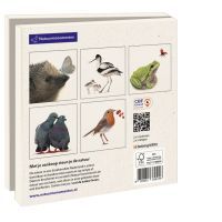 Kaartenmapje met env, vierkant: Laat de natuur leven, Lonneke Grimbergen, Natuurmonumenten