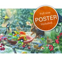 Puzzel (1.000 stukjes): A Robin’s Winter, Elwin van der Kolk, Vogelbescherming Nederland