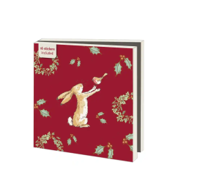 Kaartenmapje met env, vierkant: Winter, Anita Jeram