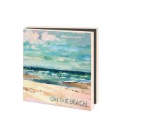 Kaartenmapje met env, vierkant: On the beach, Ellen Davidzon