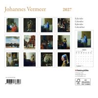 Vermeer mini maandkalender 2027