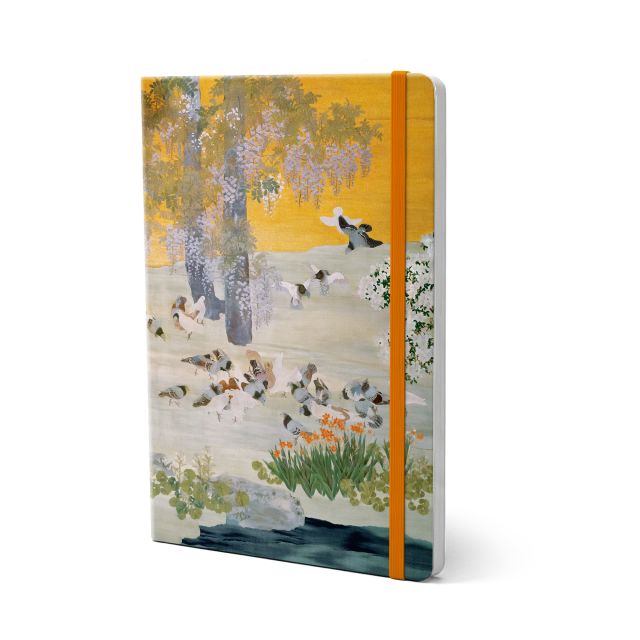 Notitieboek A5, zachte kaft: Doves, Peace Palace