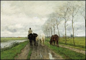 Going Home, Anton Mauve, Singer, Laren
