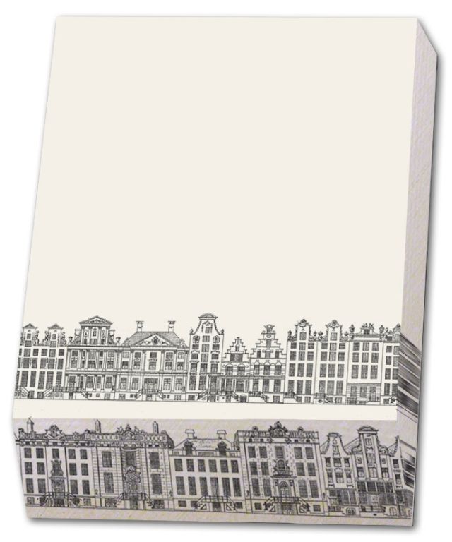 Memo blocnote: Canal Houses, Caspar Philips Jacobszoon