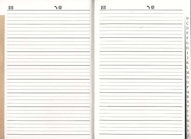 Adresboek: Combi Addressbook A5