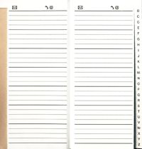 Adresboek: Combi Addressbook A6