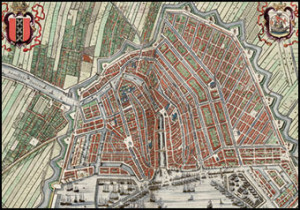 Kaart van Amsterdam, Scheepvaartmuseum
