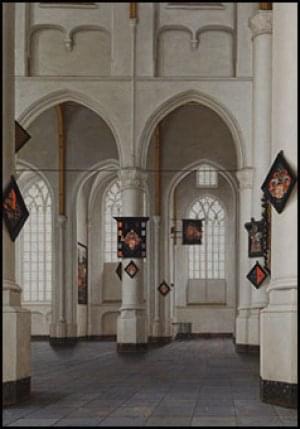 Interior of Saint Laurence's church in Rotterdam, Museum Boijmans van Beuningen