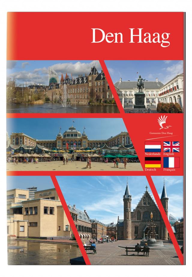 Wandelgids: Den Haag, viertalig