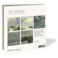 Kaartenmapje met env, vierkant: De Wadden, Stella van Acker, Galerie Ogygia
