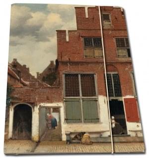 Portfoliomap A4: Het straatje/The Little Street, Vermeer, Rijksmuseum Amsterdam