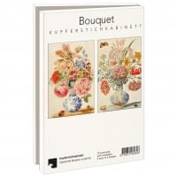 Kaartenmapje met env, groot: Bouquet, Kupferstichkabinet, SMB