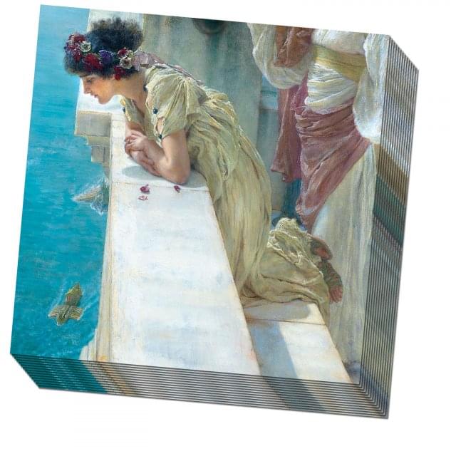 Servetten: Coign of Vantage, Sir Lawrence Alma-Tadema, Fries Museum