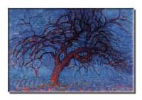 Fridge magnet: The Red Tree, Piet Mondriaan