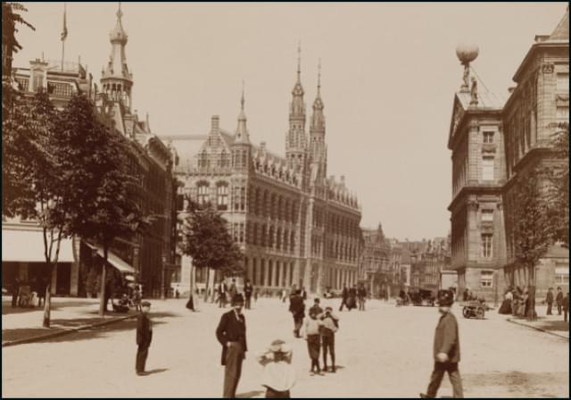 Nieuwzijds Voorburgwal, Stadsarchief Amsterdam