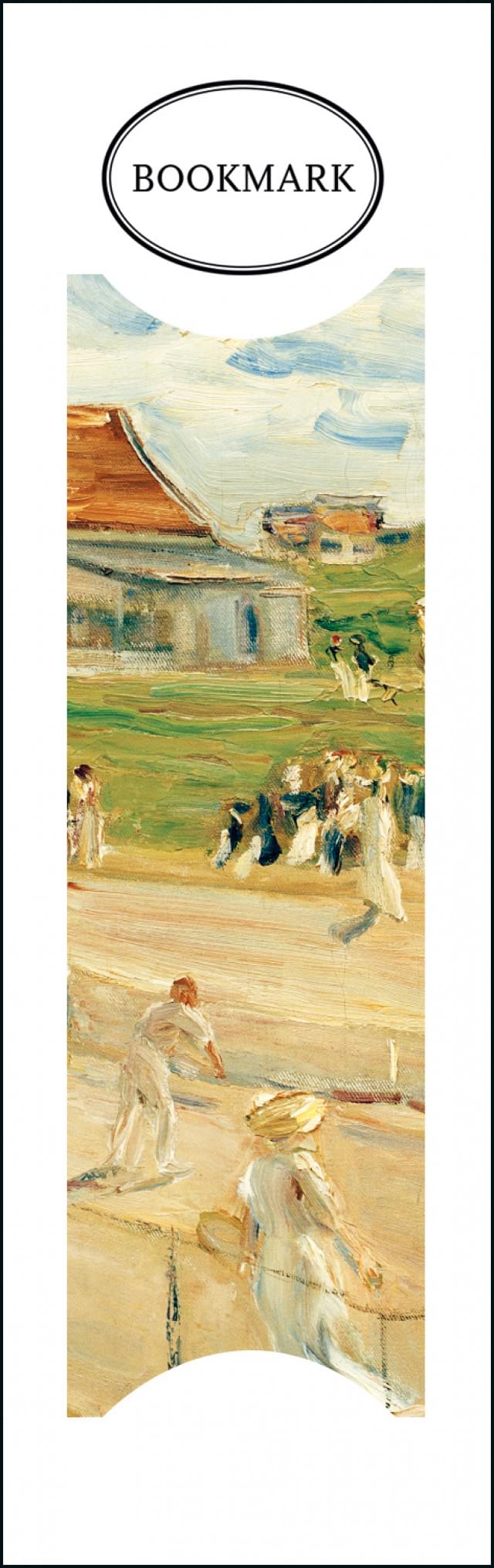 Tennisplatz in Noordwijk, Max Liebermann, Kunsthalle Bremen