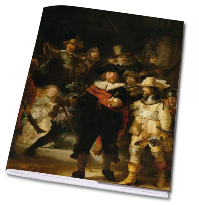 Schrift A5: De Nachtwacht/The Night Watch, Rembrandt van Rijn, Collection Rijksmuseum Amsterdam