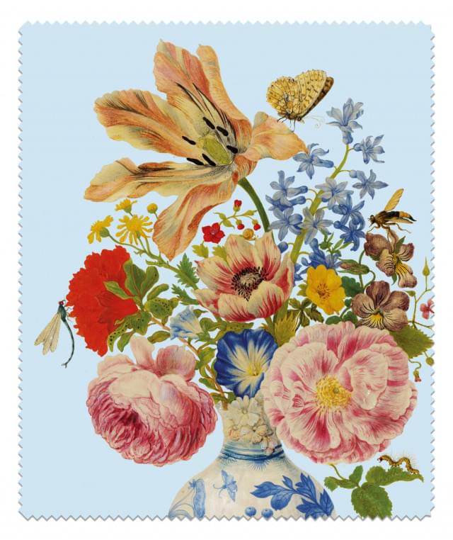Brillendoekje: Tulip, roses, Maria Sibylla Merian, Kupferstichkabinett/SMB