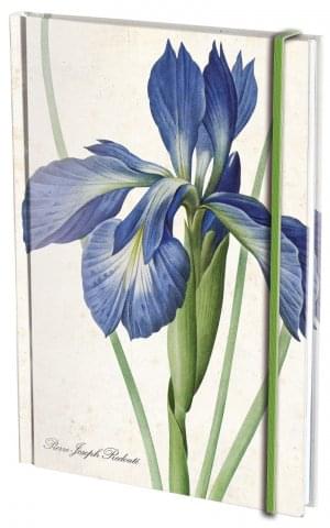 Notitieboek A5, harde kaft: Redouté, Iris, Teylers Museum