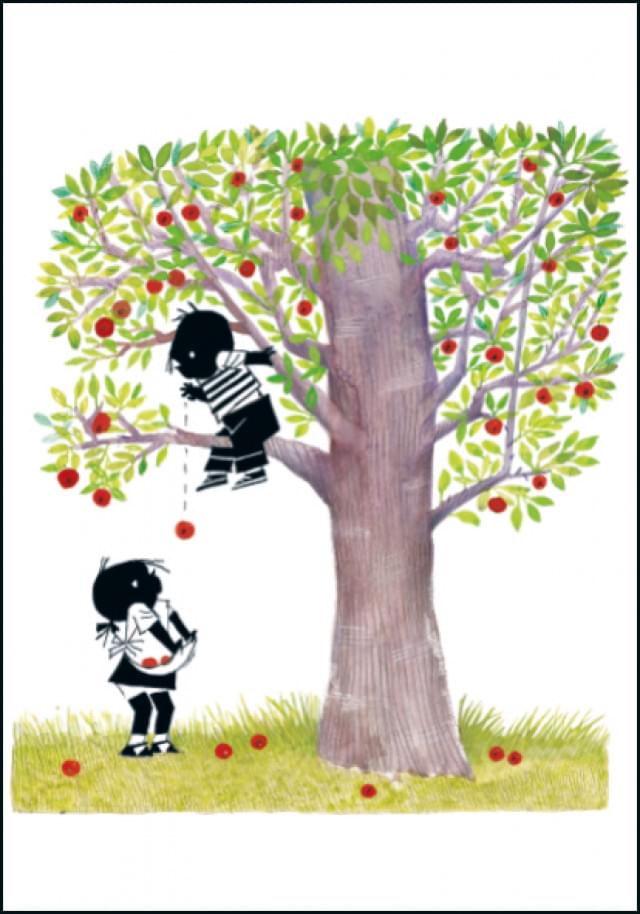 Jip en Janneke plukken appels, Fiep Westendorp