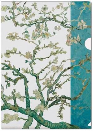 L-mapje A4 formaat: Almond Blossom, Vincent van Gogh, Van Gogh Museum