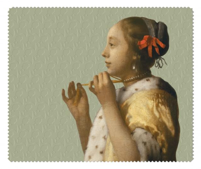 Brillendoekje: Vrouw met parelsnoer, Johannes Vermeer, SMB