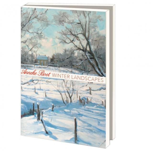 Kaartenmapje met env, groot: Winter Landscapes, Anneke Boot