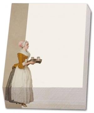 Memo blocnote: Das Schokoladenmädchen, Jean-Etienne Liotard, SKD