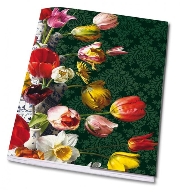 Schrift A5: Bloemstilleven met Tulpenvaas, Roman Reisinger